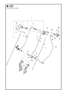 Part Location Diagram of 522937401 Husqvarna Cable