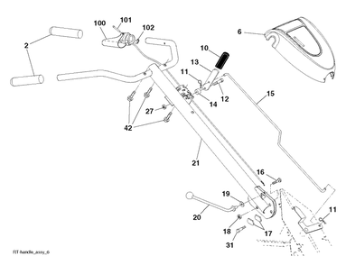 Part Location Diagram of 581640202 Husqvarna Bag