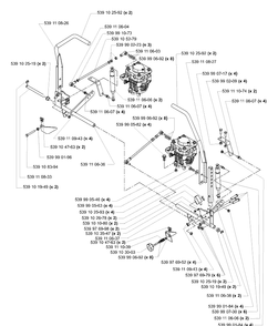 Part Location Diagram of 539110636 Husqvarna RT CONTROL WLDMT