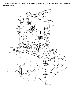 Mower Deck / Cutting Deck Diagram and Parts List for GTH2448T (917279260, 960430009)(2006-02) Husqvarna Lawn Tractor