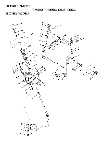 Steering Diagram and Parts List for GTH2250A (954567093)(2001-04) Husqvarna Lawn Tractor
