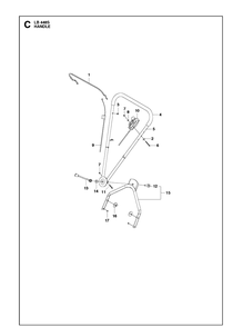 Part Location Diagram of 585402004 Husqvarna Cable