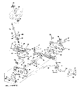 Steering assembly Diagram and Parts List for LGT48DXL-96043026000  Husqvarna Lawn Tractor