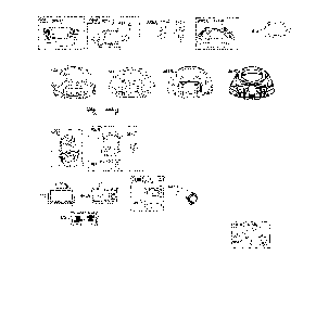 Blower housing/air cleaner Diagram and Parts List for 917240443  Husqvarna Lawn Tractor
