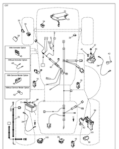 Part Location Diagram of 532430444 Husqvarna 