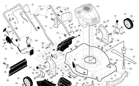 Part Location Diagram of 532431893 Husqvarna Knob