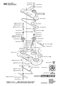 Part Location Diagram of 544238107 Husqvarna Label