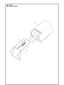 Bagger Diagram and Parts List for LC451V (967099501)(2020) Husqvarna Lawn Mower