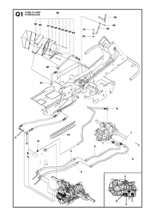 Part Location Diagram of 504629701 Husqvarna Bracket