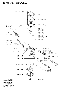 Carburetor Details Diagram and Parts List for 351EPA 20012200001 Husqvarna Chainsaw