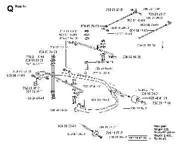 Protection Frame Diagram and Parts List for RIDER13RSPECIAL (953533001)(2003-09) Husqvarna Lawn Tractor