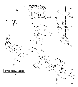 Engine Diagram and Parts List for YTH150TWIN (96041002203)(2009-01) Husqvarna Lawn Tractor