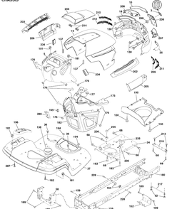 Part Location Diagram of 532408704 Husqvarna Dash