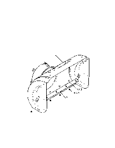 Auger Housing And Impeller Diagram and Parts List for 1830SB96193006501 2010-08 Husqvarna Snow Blower