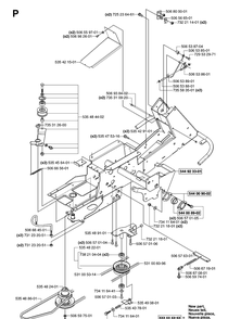 Part Location Diagram of 535456401 Husqvarna Stop