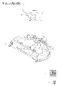 44/112cm Cutting Deck Diagram and Parts List for RIDER15V2SAWD (965200901)(2008-01) Husqvarna Lawn Tractor