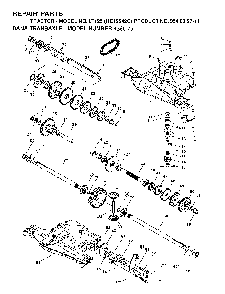 Part Location Diagram of 532142673 Poulan Bearing, Flange (AYP part number)
