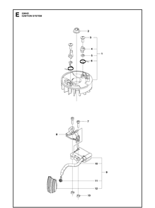 Part Location Diagram of 511351201 Husqvarna Cord