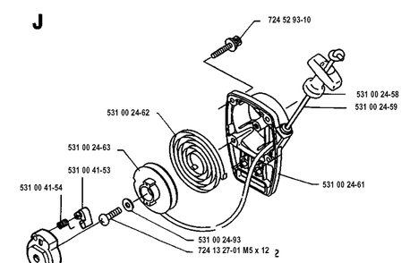 Part Location Diagram of 724529310 Husqvarna 