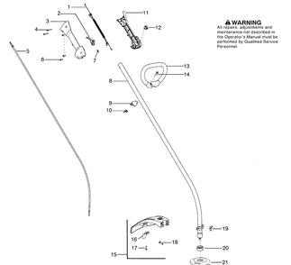 128c 2 Diagram and Parts List for 128C 2009-03 Husqvarna Trimmer