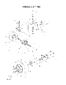 Wheels And Tires Diagram and Parts List for WH3615966947001 2008-08 Husqvarna Lawn Mower