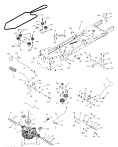 Part Location Diagram of 583507801 Husqvarna Bracket.supt.shift.crd.tex