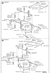 Protection Frame 2 Diagram and Parts List for PR18 2003-02 Husqvarna Lawn Mower