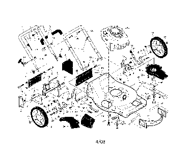 Part Location Diagram of 410545X479 Husqvarna Baffle side