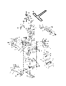 Mower deck Diagram and Parts List for YTH1542XP-96013000101  Husqvarna Lawn Tractor