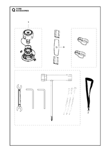 Part Location Diagram of 593707401 Husqvarna Grass Blade