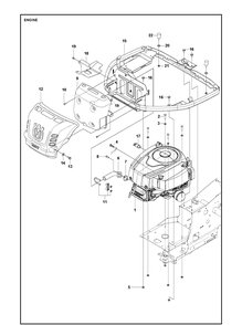 Part Location Diagram of 591075202 Husqvarna Motor