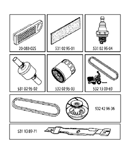 Part Location Diagram of 531029502 Husqvarna 