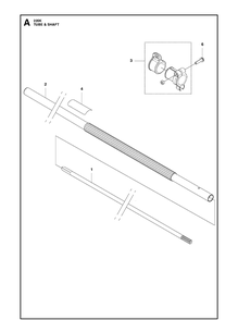 Part Location Diagram of 590006201 Husqvarna Hanger Comp