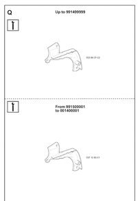 Service Updates Diagram and Parts List for 345 20070100001-Current Husqvarna Chainsaw