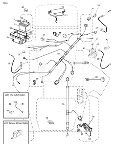Electrical Diagram and Parts List for YTH150 (96041002102)(2009-01) Husqvarna Lawn Tractor