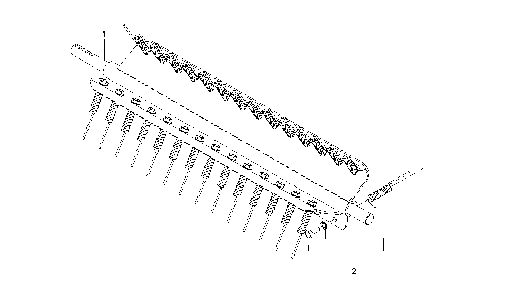 Spring Reel Diagram and Parts List for DT22HNRCE (966068601)(2008-02) Husqvarna Dethatcher