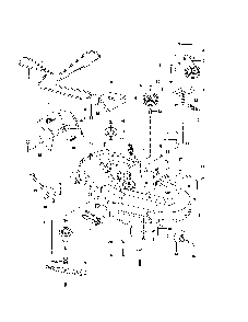 Mower deck / cutting deck Diagram and Parts List for 967303601-00  Husqvarna Lawn Mower
