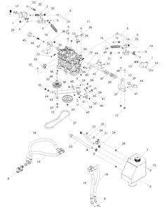 Part Location Diagram of 539132687 Husqvarna SPRING, COMPRESSION