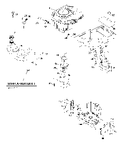 Engine Diagram and Parts List for YTH200TWIN (96041006402)(2010-01) Husqvarna Lawn Tractor