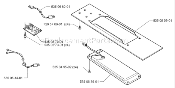 Page A Diagram and Parts List for AUTO 1999-02 Husqvarna Lawn Mower