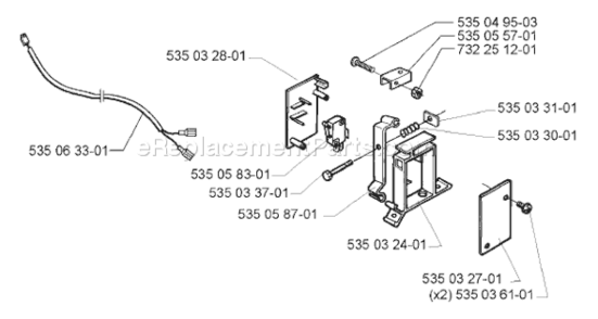 Page I Diagram and Parts List for AUTO 1999-02 Husqvarna Lawn Mower