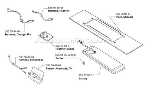 Page A Diagram and Parts List for AUTO 2000-02 Husqvarna Lawn Mower