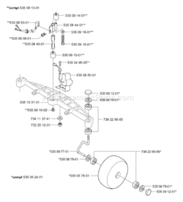 Part Location Diagram of 535065001 Husqvarna Sensor Field