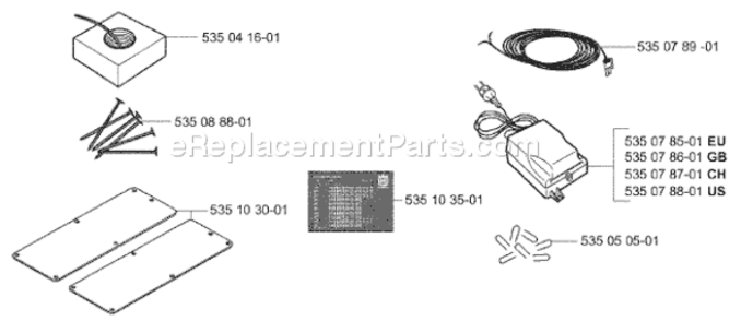 Part Location Diagram of 535078801 Husqvarna 120 Volt Transformer