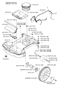 Part Location Diagram of 535120801 Husqvarna Cable Assembly