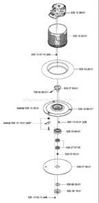 Part Location Diagram of 728828301 Husqvarna Setscrew Hub