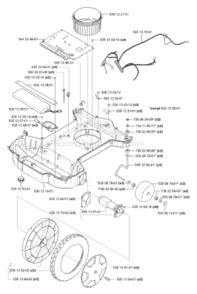 Part Location Diagram of 535122101 Husqvarna Nut