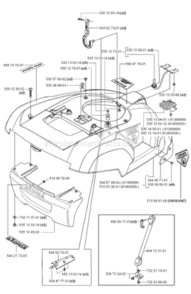 Part Location Diagram of 504703402 Husqvarna Bracket