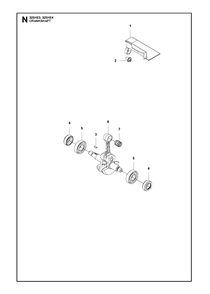 Part Location Diagram of 581146502 Husqvarna Starter Pulley