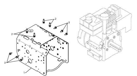 Engine Diagram and Parts List for 5524ST 2010-04 Husqvarna Snow Blower